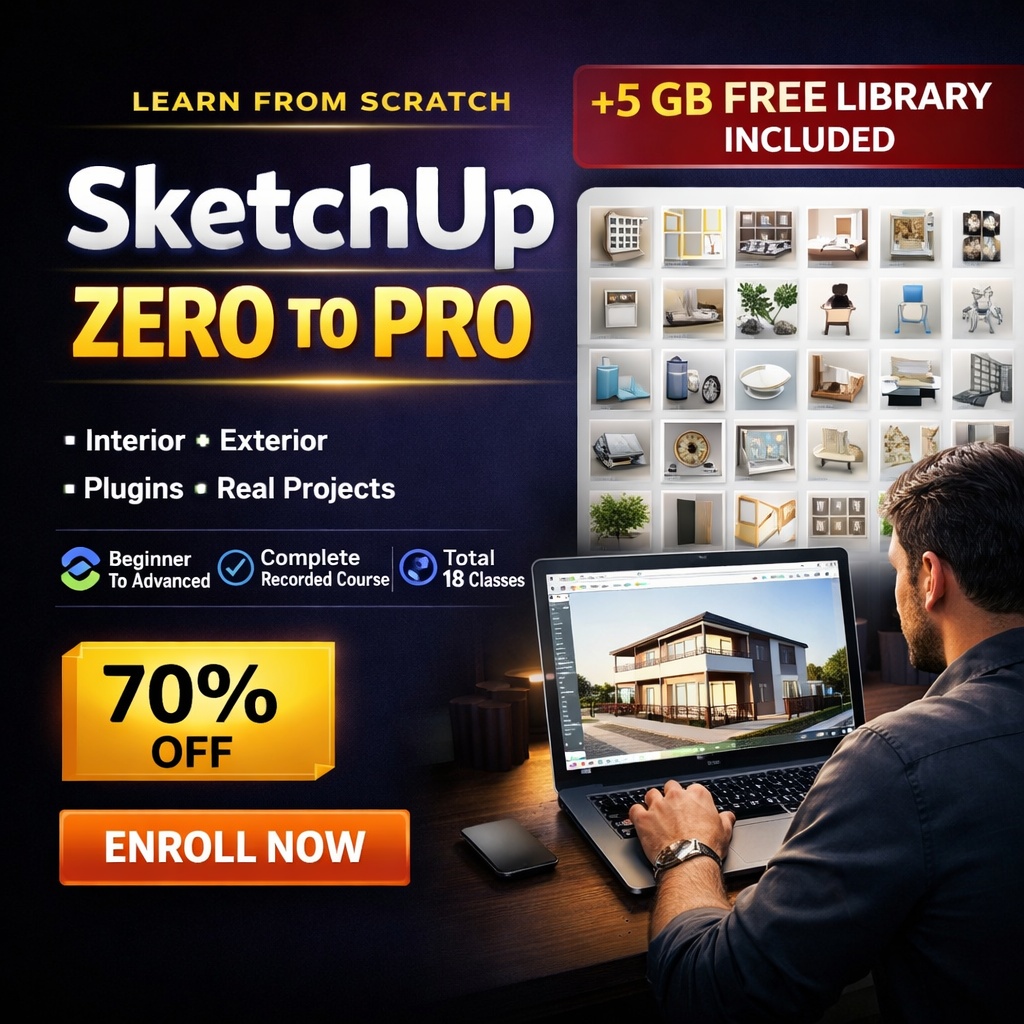 SKETCHUP ZERO TO PRO